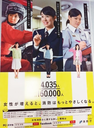 消防署のポスター