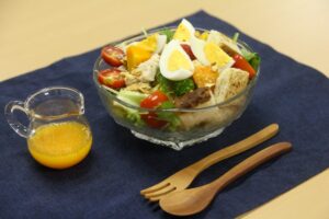 彩りパンサラダ